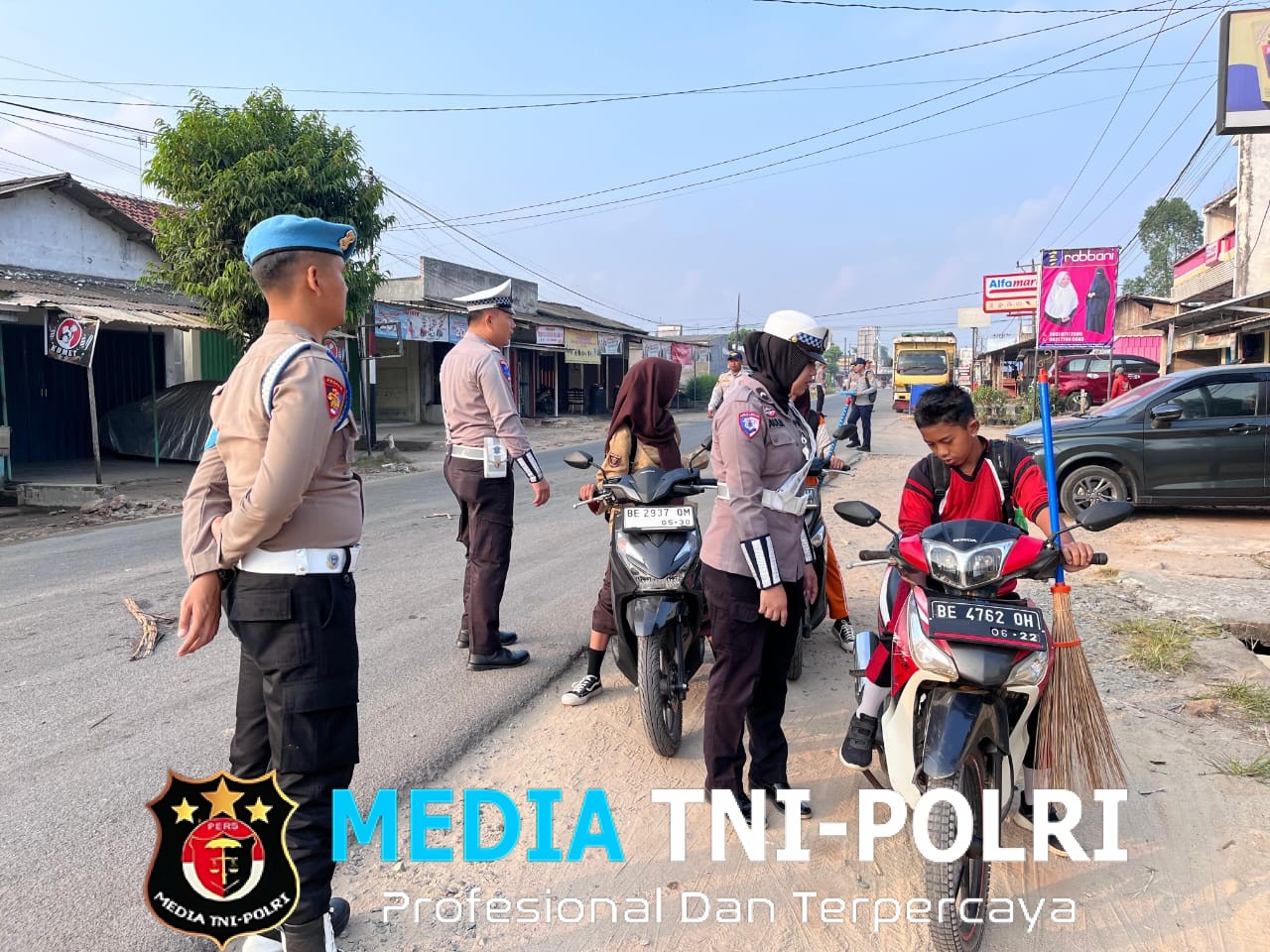 Satlantas Polres Tulang Bawang Barat, Dalam Ops Patuh Krakatau 2025 mencatat Hampir 1.505 Pelanggaran