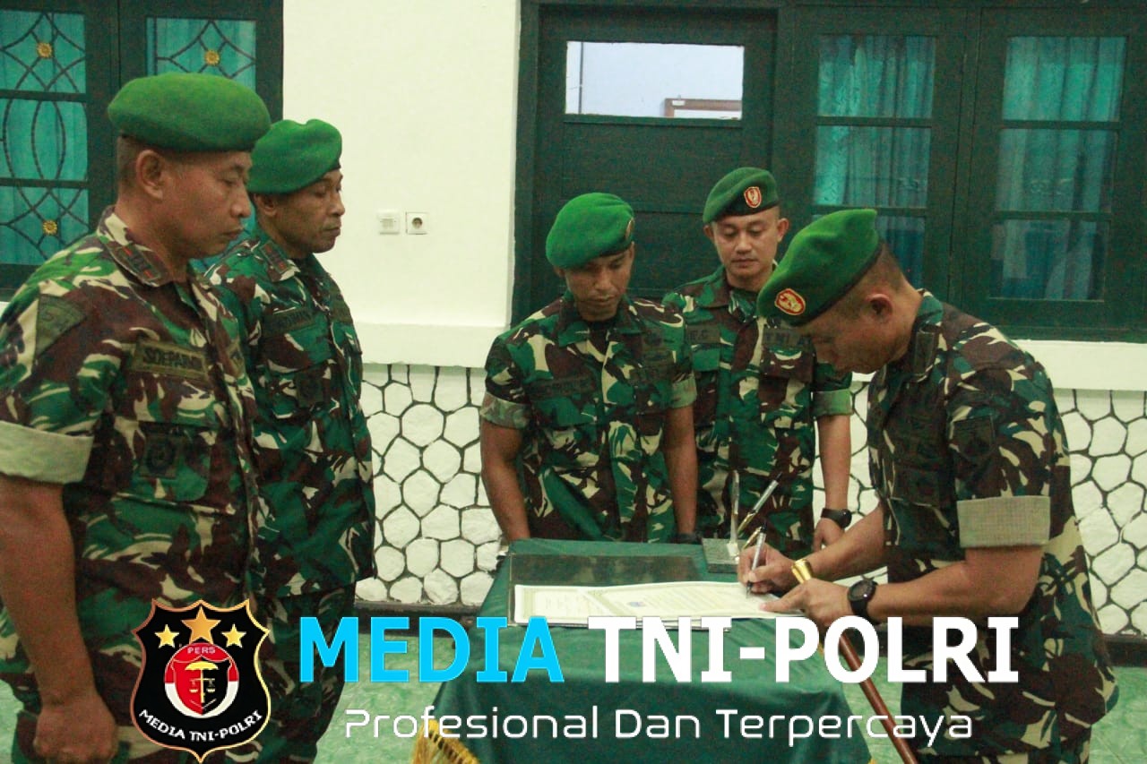 Dandim Wonogiri Pimpin Acara Penerimaan, Pelepasan Anggota Serta Sertijab Danramil Jajaran