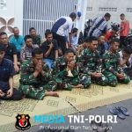 Indahnya Kebersamaan, Satgas TMMD Reguler Ke-125 Kodim 0735/Surakarta Laksanakan Shalat Jum’at Bersama Warga