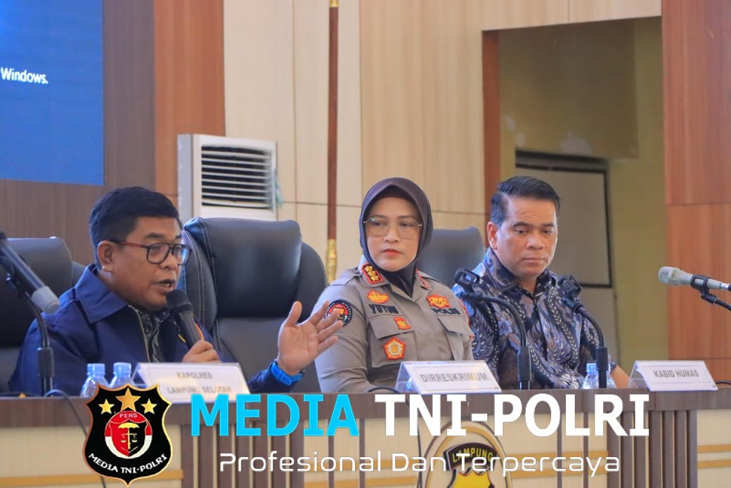 Polda Lampung Ungkap Kasus Pembunuhan Berencana di Natar, Lampung Selatan