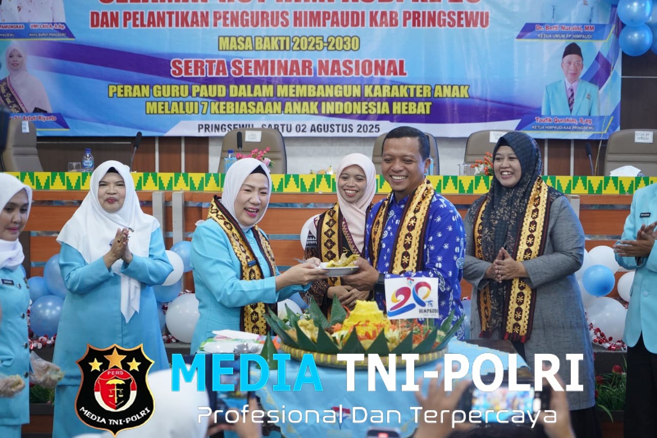 Bupati Pringsewu Riyanto Pamungkas Hadiri Pelantikan Pengurus Daerah HIMPAUDI Masa Bakti 2025–2030