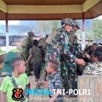 Minggu Kasih Satgas TNI di Tanah Papua Ibadah Bersama Warga Eronggobak Hadirkan Damai dan Harapan