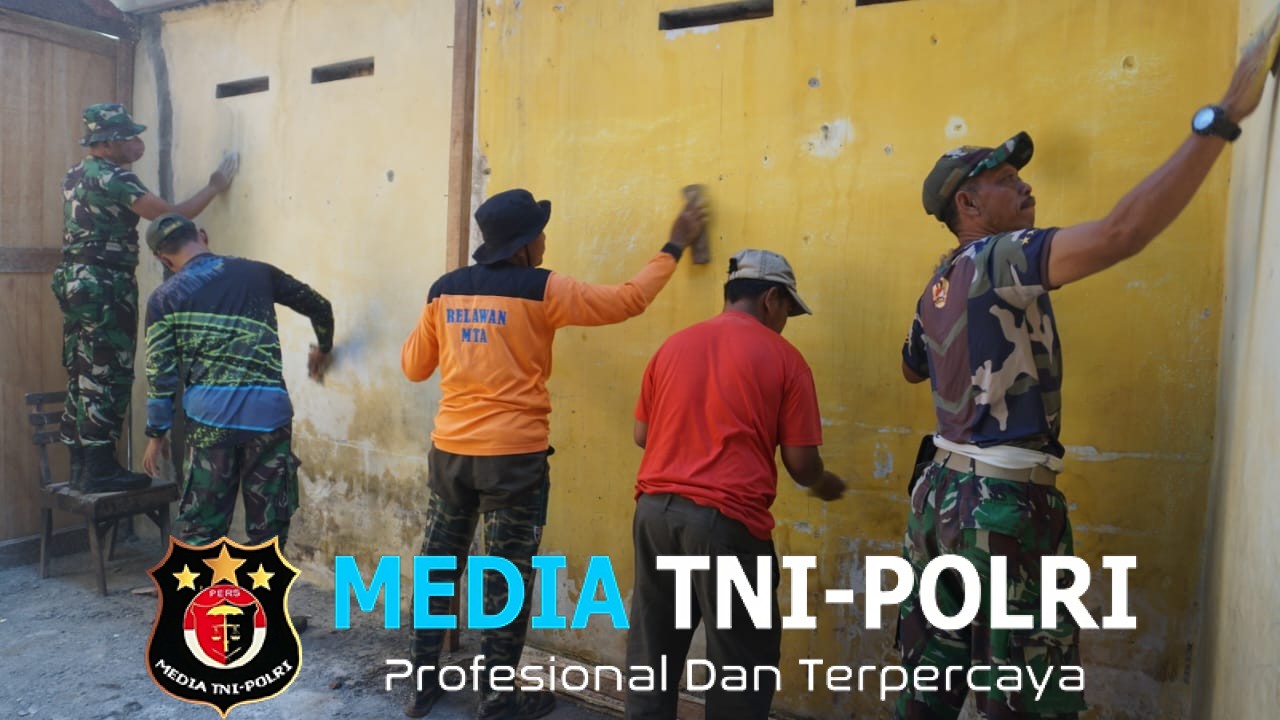 Hari Libur Tak Menyurutkan Semangat Satgas TMMD Reguler Ke-125 Kodim 0735/Surakarta Dalam Bekerja