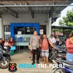 Demi Keamanan, Polsek Mandor Gencar Laksanakan Patroli Siang Hari dan Berikan Himbauan kepada Warga serta Nasabah Bank