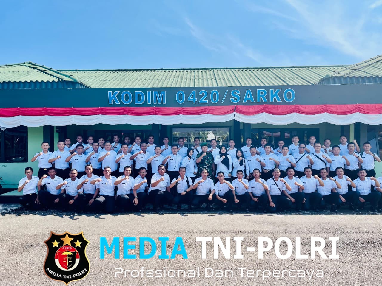 61 Peserta SPPI Gelombang 3 Resmi Lapor Penyelesaian Pendidikan di Makodim 0420/Sarko