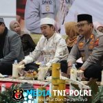 Sukses, Ustadz Solmed Tabligh Akbar Bersama Polres Langkat