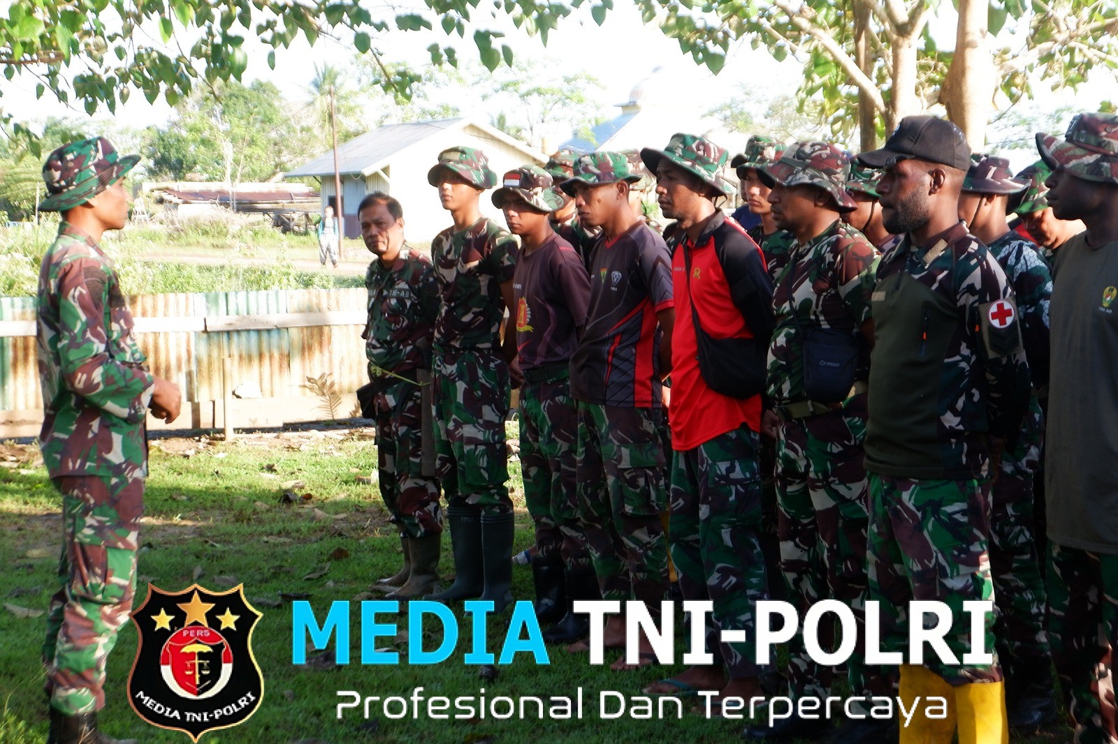 Penuh Disiplin dan Dedikasi, Satgas TMMD Siap Bangun Harapan di Pelosok Papua Selatan