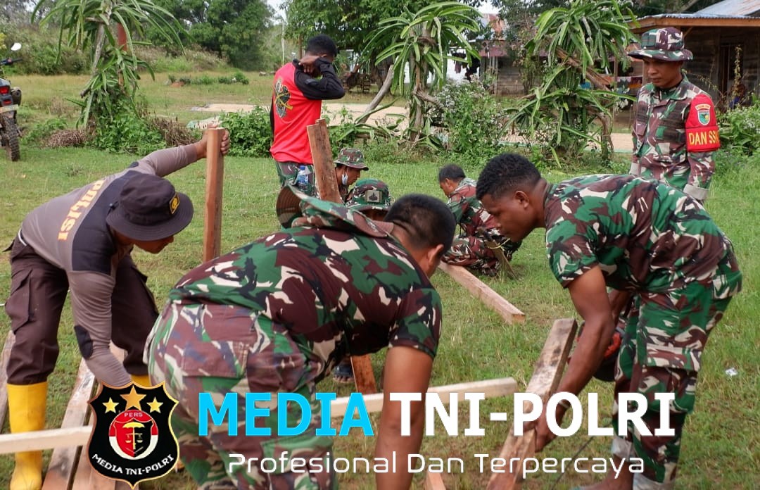 Tak Sekedar Membangun, TNI dan Rakyat Bersatu Mewujudkan Harapan