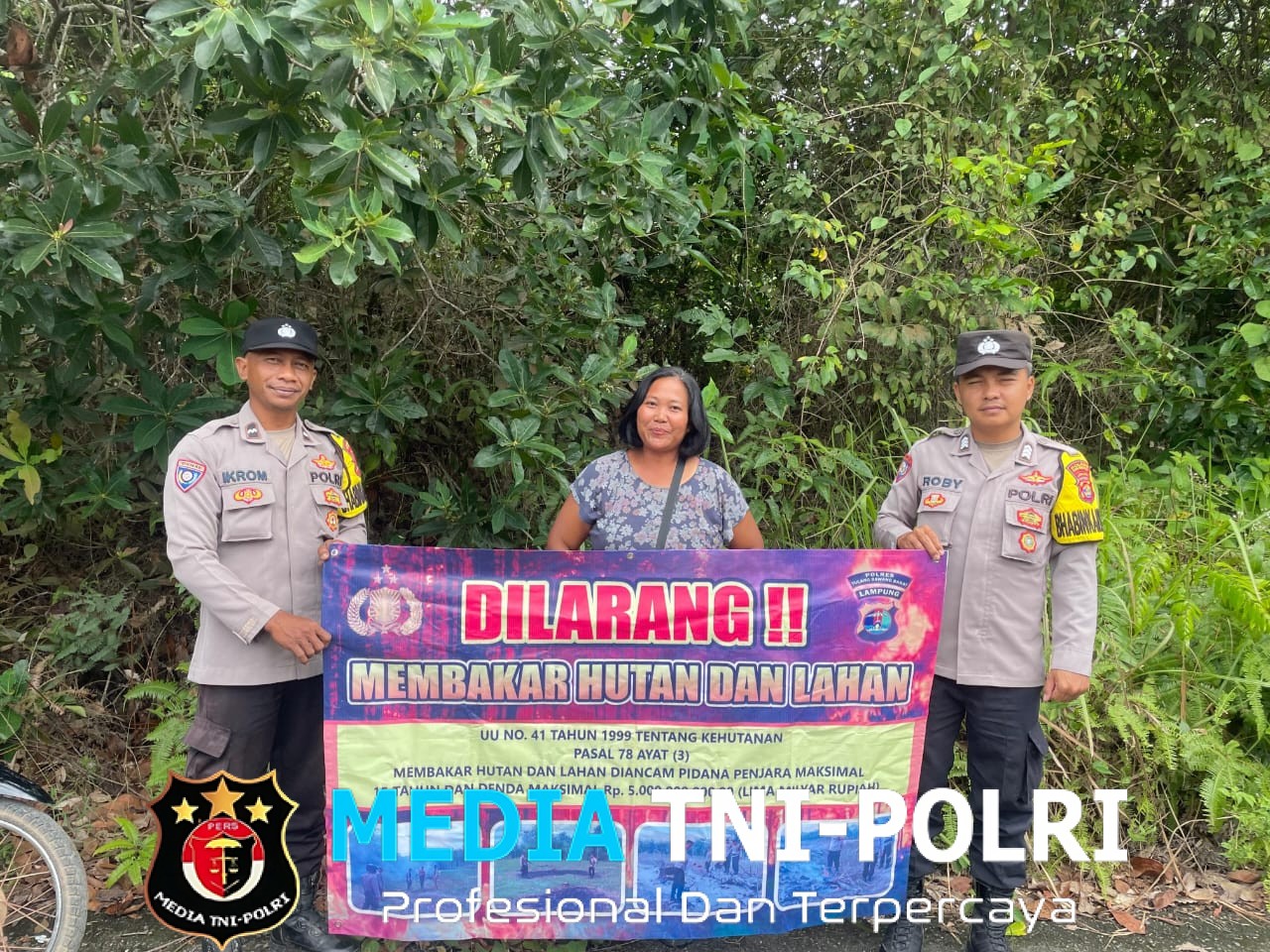 Polsek Tumijajar Gelar Sosialisasi Karhutla Untuk Meningkatkan Kesadaran Masyarakat