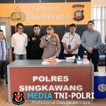 Tegas Berantas Narkotika, Polres Singkawang Musnahkan Barang Bukti Shabu Senilai Ratusan Juta Rupiah