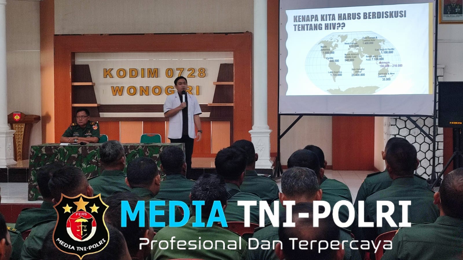 Cegah Penyakit Mematikan, Anggota Kodim Wonogiri Terima Penyuluhan Kesehatan
