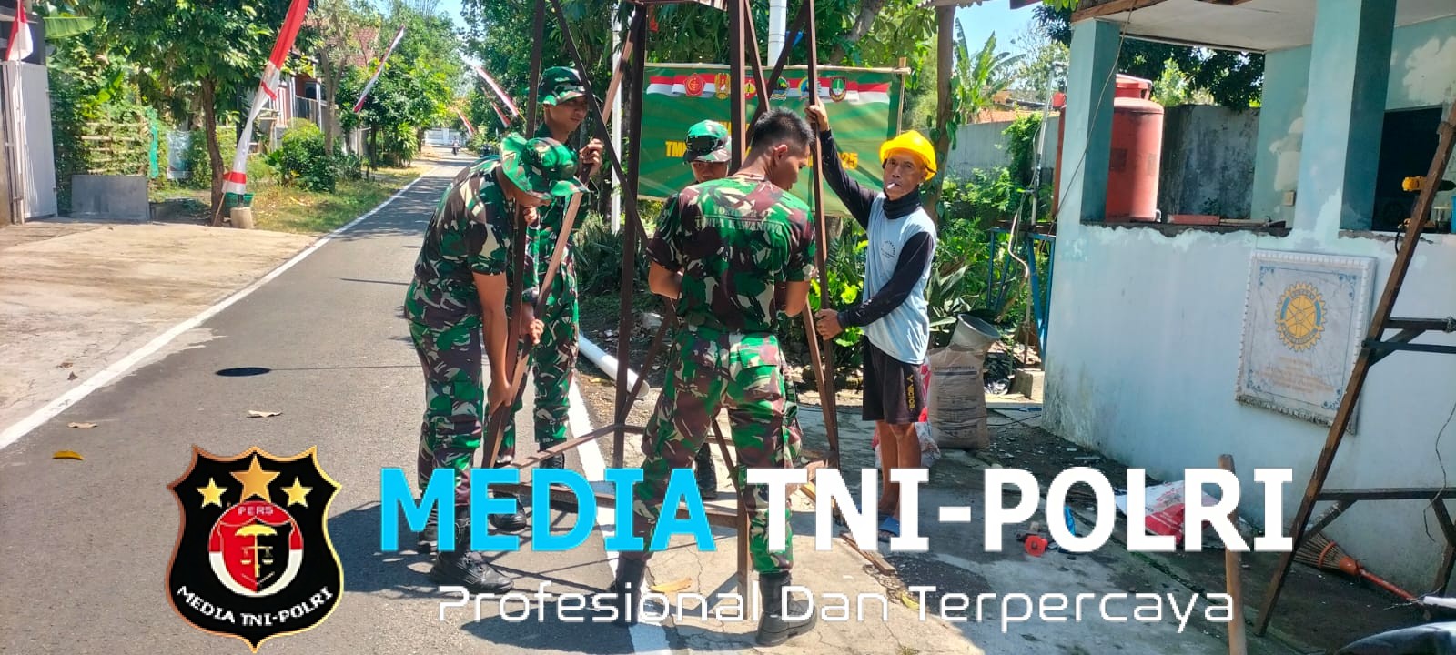 Sukseskan Program Kasad, Satgas TMMD Reguler Ke-125 Kodim 0735/Surakarta Garab Sasaran Fisik Pipanisasi