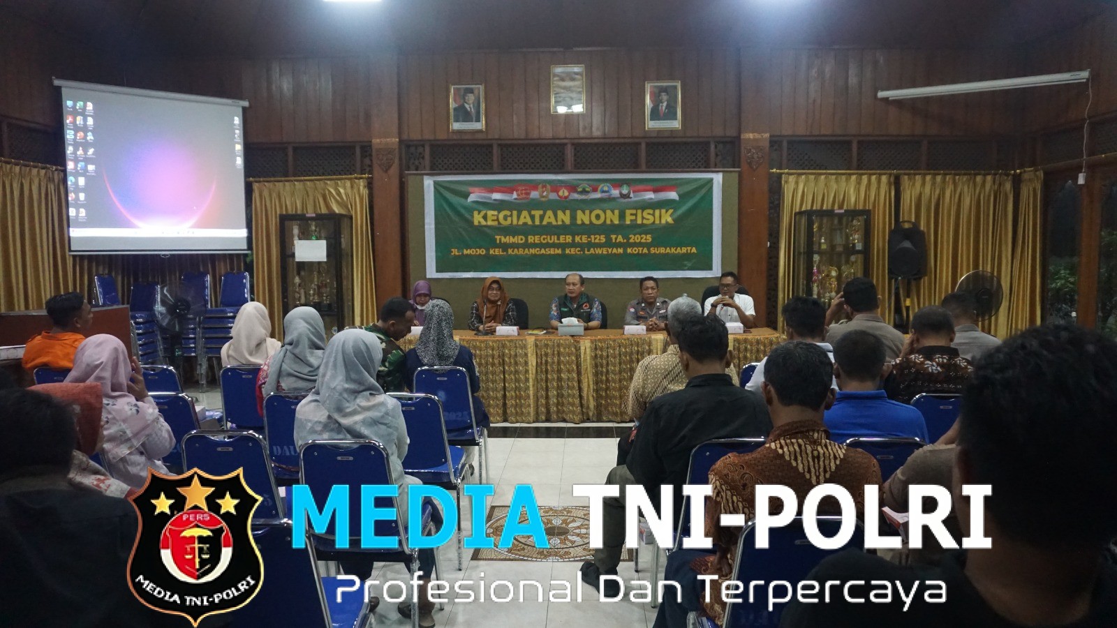 Giat Non Fisik, Satgas TMMD Reguler Ke-125 Kodim 0735/Surakarta Berikan Penyuluhan P4GN