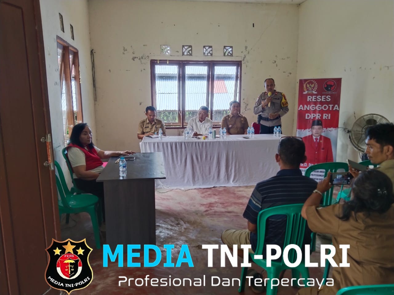 Kapolsek Sebangki Dorong Sinergi Masyarakat dan Pemerintah di Kegiatan Reses