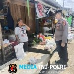 Laksanakan Patroli Di Tempat Keramaian Untuk Memastikan Situasi Kamtibmas Aman dan Kondusif