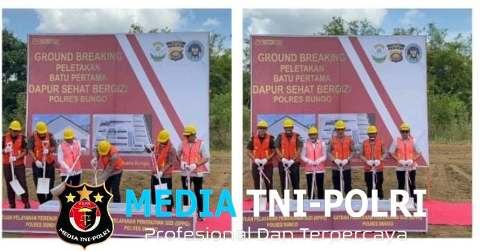 Kapolda Jambi Melakukan Peninjauan Dapur MBG (Makan Bergizi Gratis) di SPPG Polres Bungo