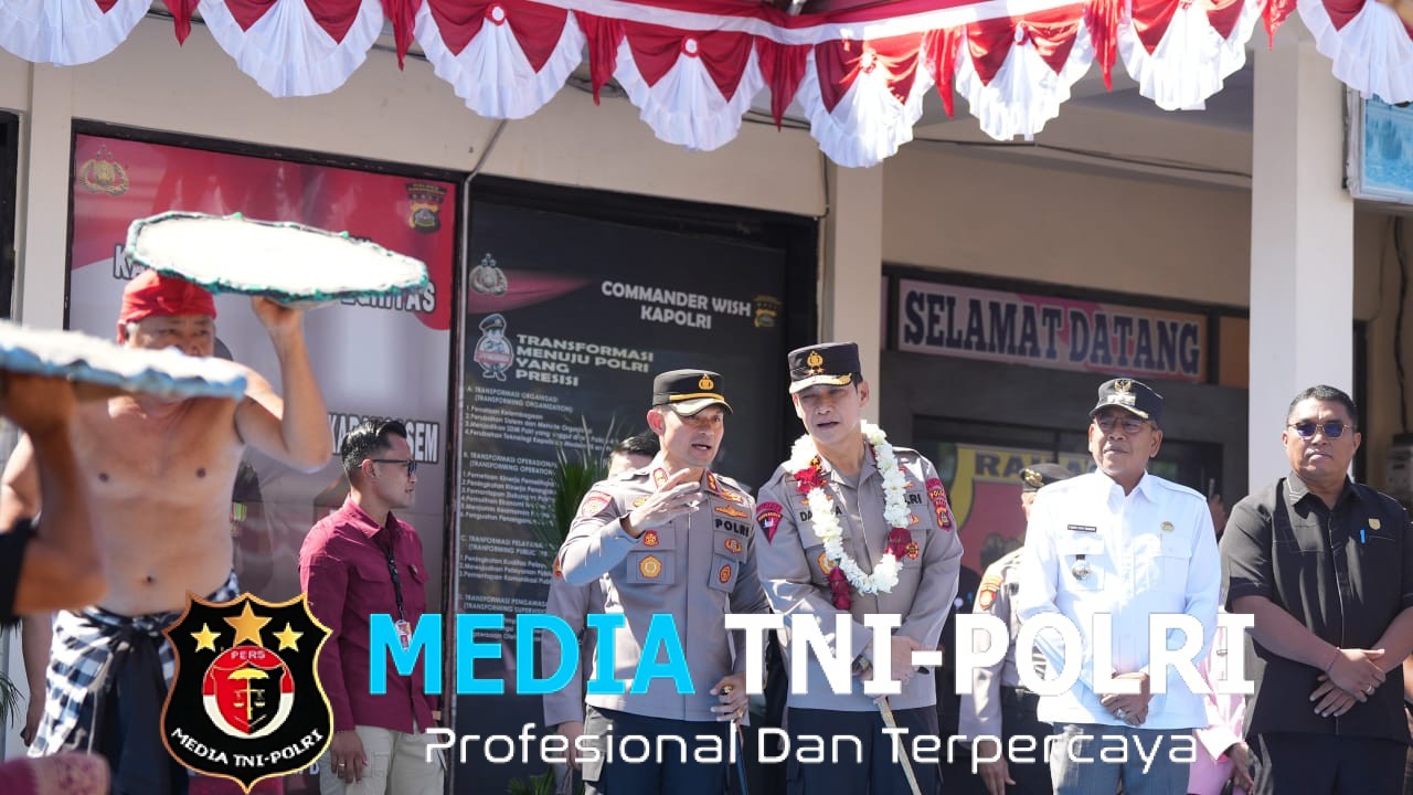 Kunker ke Polres Karangasem, Kapolda Bali Tingkatkan Kinerja Pelayanan Kepada Masyarakat