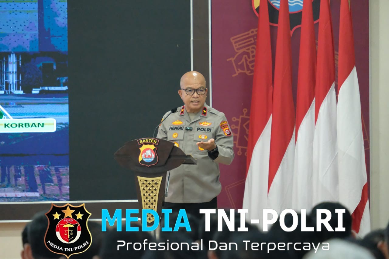 Brigjen Pol Hengki Resmi Jabat Kapolda Banten Gantikan Irjen Pol Suyudi Ario Seto