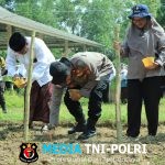 Polres Tulang Bawang Barat Gandeng Pondok Pesantren Darurrohman Dukung Swasembada Pangan Nasional