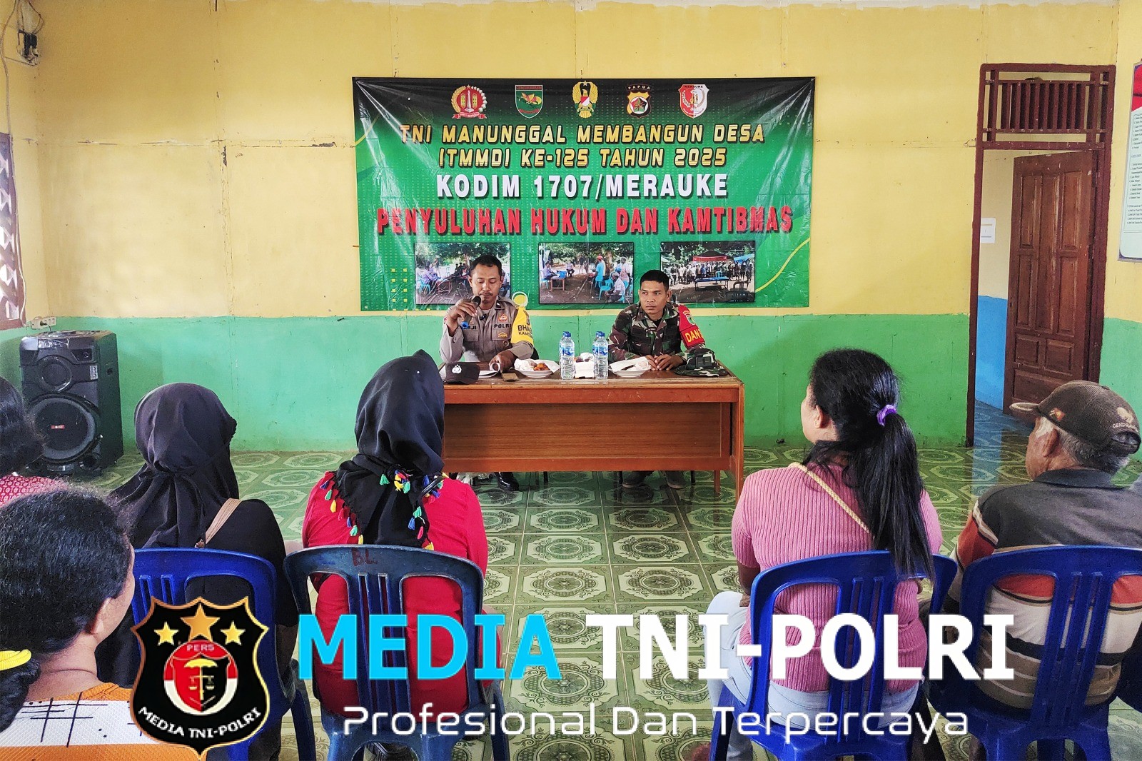 Dari Senyap Menjadi Terang, Penyuluhan Hukum Satgas TMMD Hidupkan Kesadaran Warga