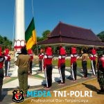 Jelang HUT RI Ke-80, TNI-Polri Matangkan Latihan Pasukan Pengibar Bendera Pusaka Kabupaten Blitar