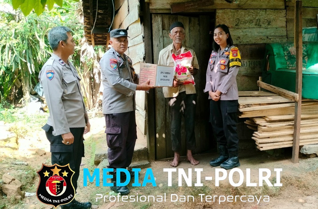 Bakti Sosial Polsek Seputih Banyak, Wujud Nyata Komitmen Polri Melayani Masyarakat