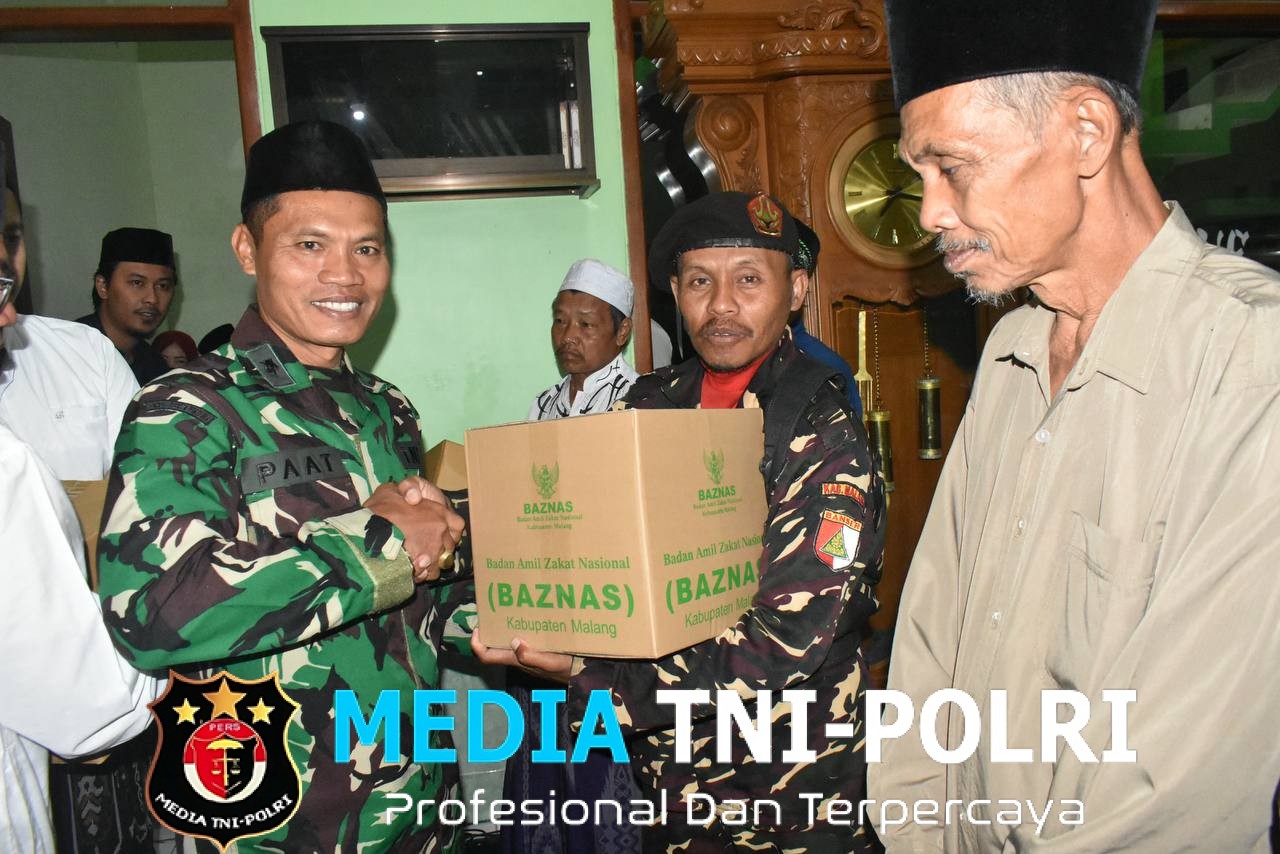 Kasdim 0818 Mayor Czi Supaat Ikuti Kegiatan Subuh Keliling Bersama Bupati Malang