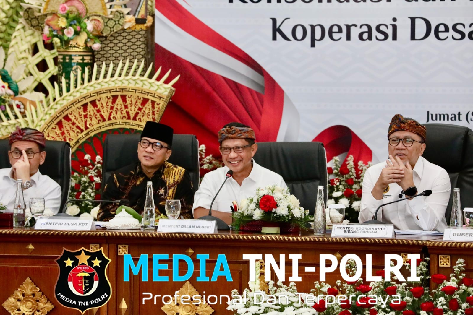 Mendagri Tito Pastikan Satgas Percepatan Pembentukan Kopdeskel Terbentuk di Seluruh Daerah