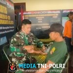 Tim Kesehatan Dari Denkesyah 04.04.04/Surakarta Rutin Cek Kondisi Anggota Satgas TMMD Reguler Ke-125 Kodim 0735/Surakarta Dan Warga