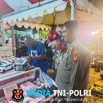 Polisi Laksanakan Patroli Malam di Area Pasar Malam untuk Cegah Gangguan Kamtibmas