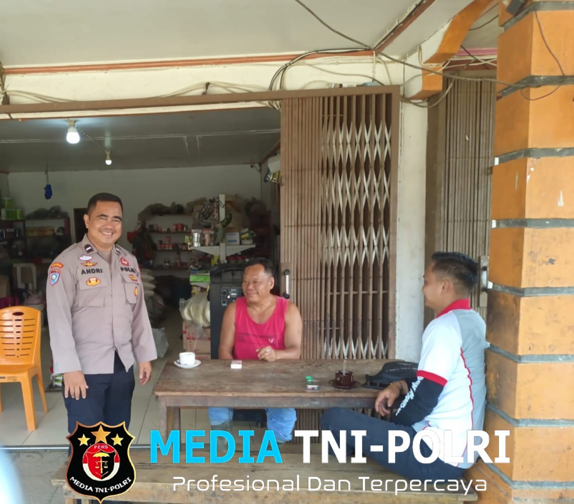 Jaga Kamtibmas Kondusif Polsek Kuala Behe Lakukan Patroli Dialogis