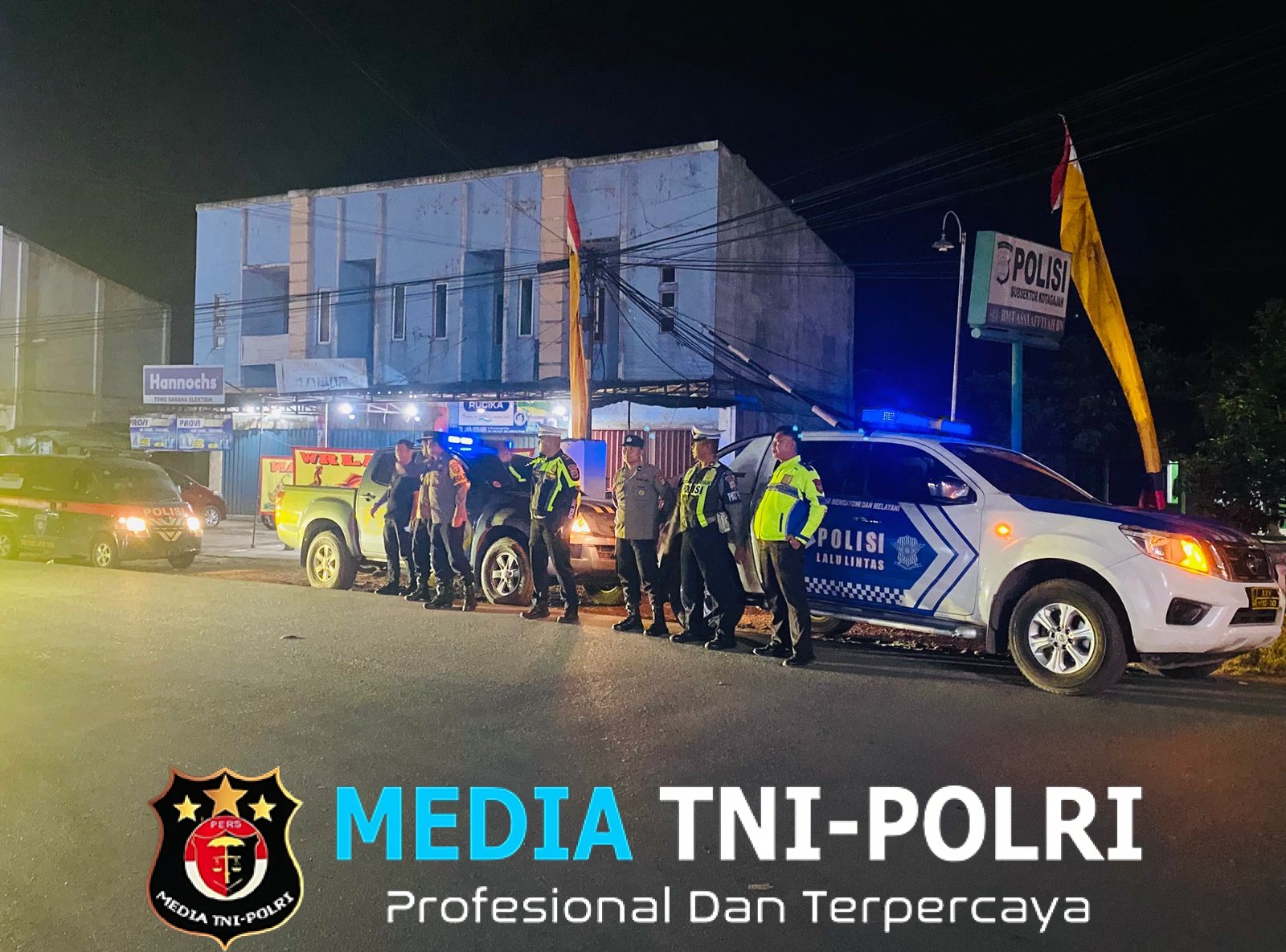 Wujudkan Keamanan Masyarakat, Polres Lampung Tengah Gelar Apel Siaga Dilanjutkan Patroli KRYD