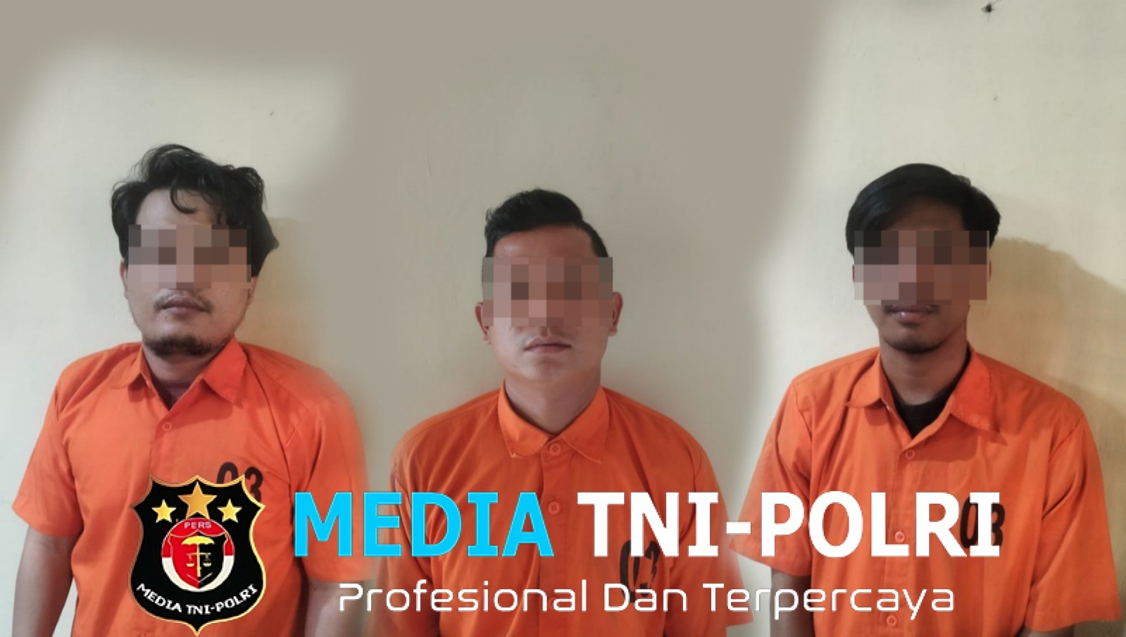 Terlibat Tindak Pidana Penggelapan Motor, Tiga Pria Diamankan Polisi