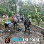 Satgas TMMD Kodim Boyolali Tancap Gas, Pengerjaan Jalan di Sarimulyo Dikebut Tanpa Hari Libur