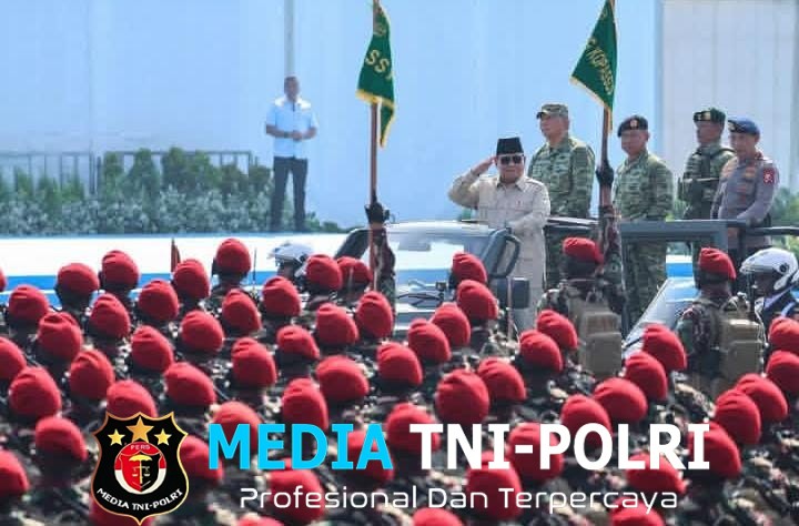 Diresmikan Langsung Presiden pada Upacara Gelar Kekuatan Operasional dan Kehormatan, Kodam XII/Tpr Miliki Dua Satuan Baru