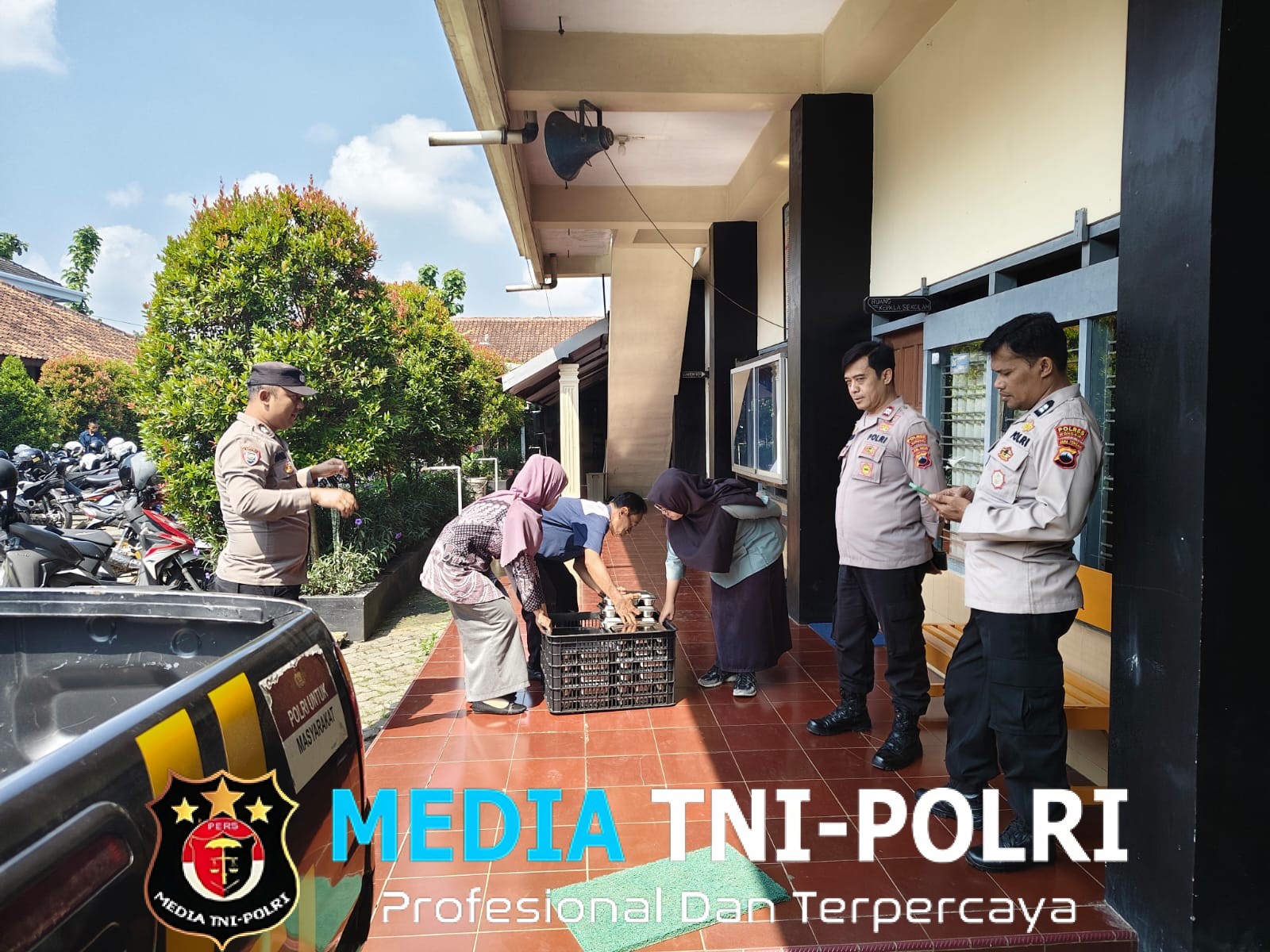 Ratusan Sekolah di Ngadirojo Dapat Makan Bergizi Gratis