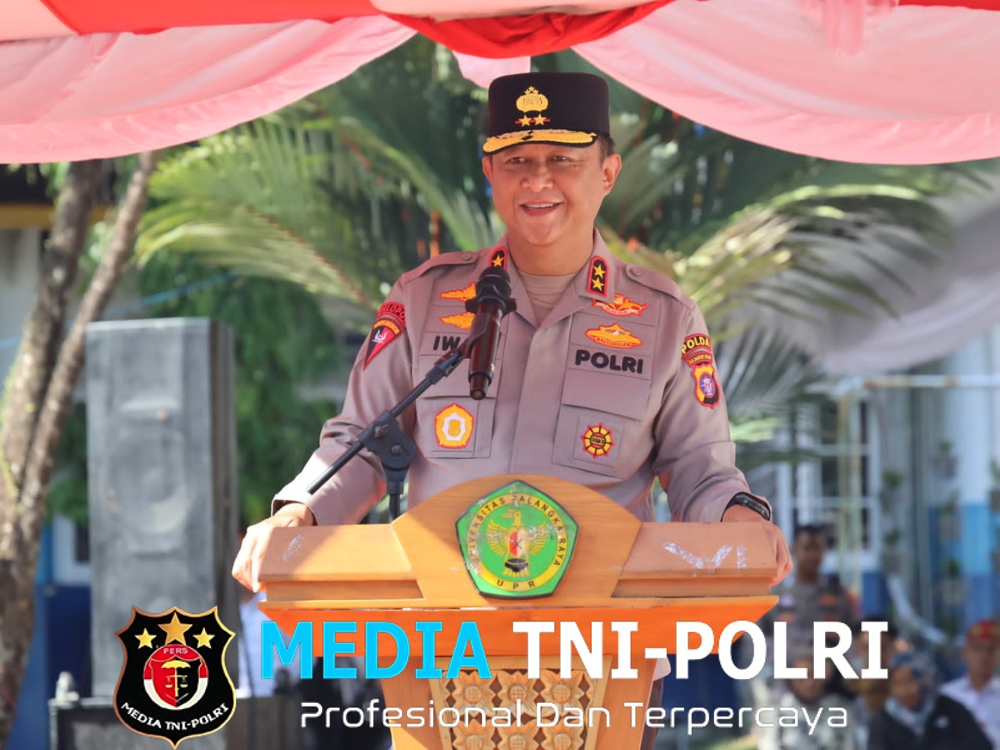 Dihadapan 3532 Mahasiswa Baru UPR, Kapolda Kalteng Beri Motivasi dan Ajak Raih Kesuksesan