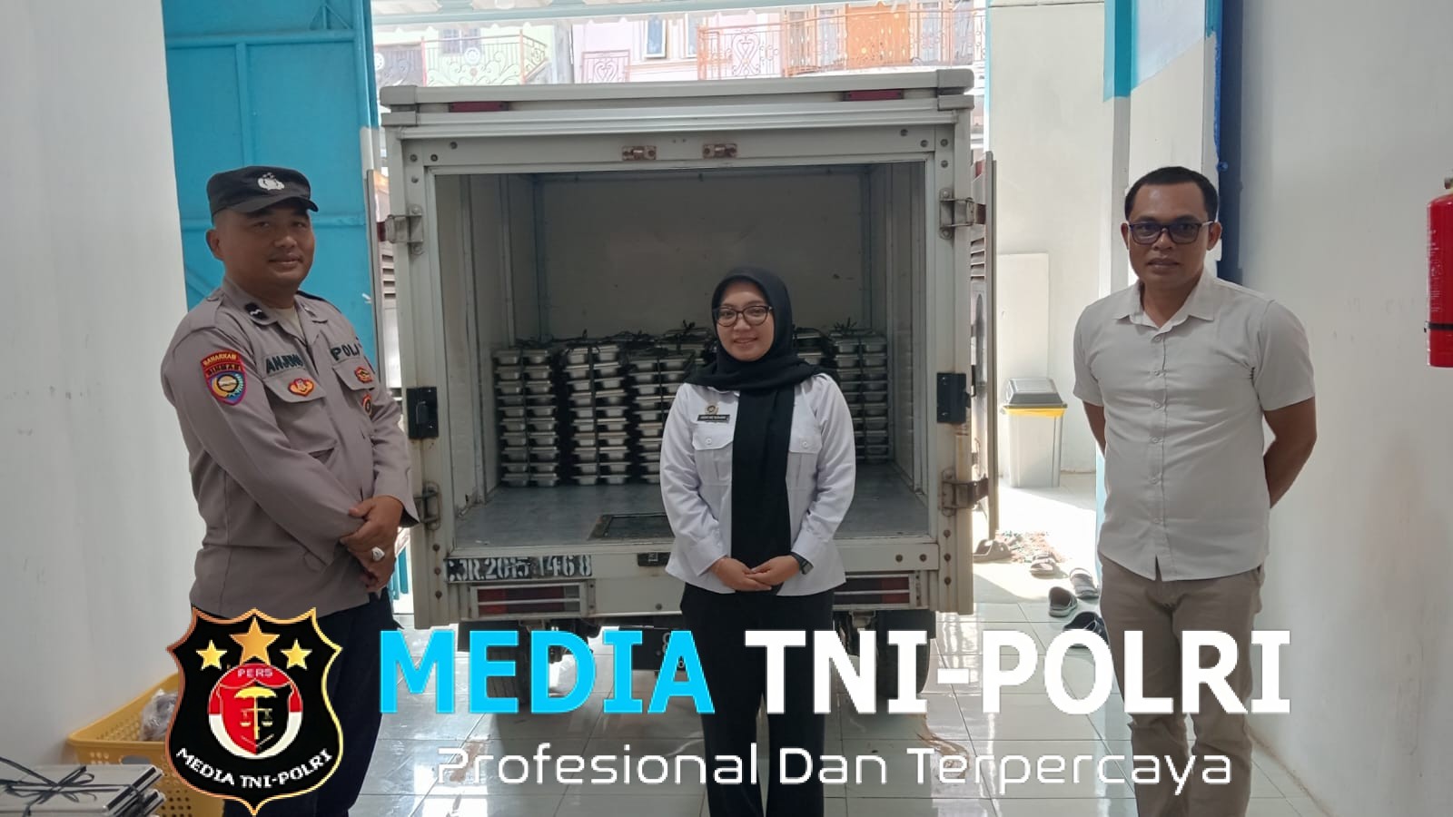 Polsek Pardasuka Kawal Penyaluran Makanan Bergizi Gratis untuk Ribuan Penerima Manfaat