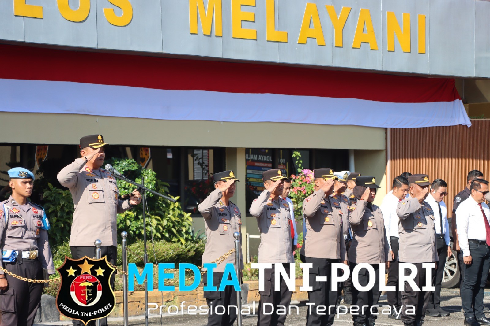 Polres Kotim Gelar Apel Jam Pimpinan, Kapolres Tekankan Semangat dan Dedikasi Tugas