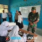 Babinsa Koramil 1015-09/Seruyan Hilir Dampingi Launching Program Makan Bergizi Gratis