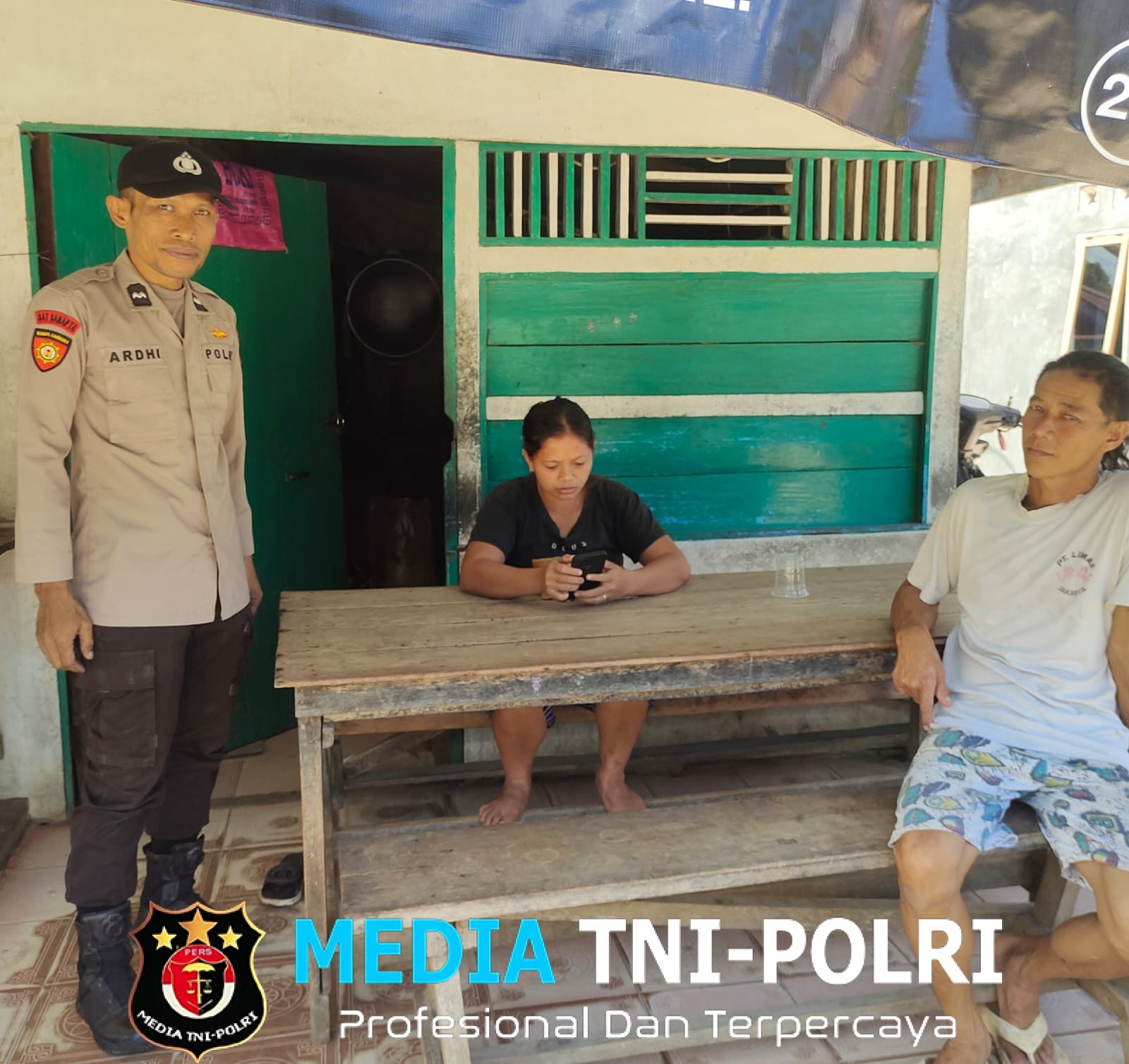 Polisi Sambang Warga, Pererat Hubungan dan Sampaikan Pesan Kamtibmas