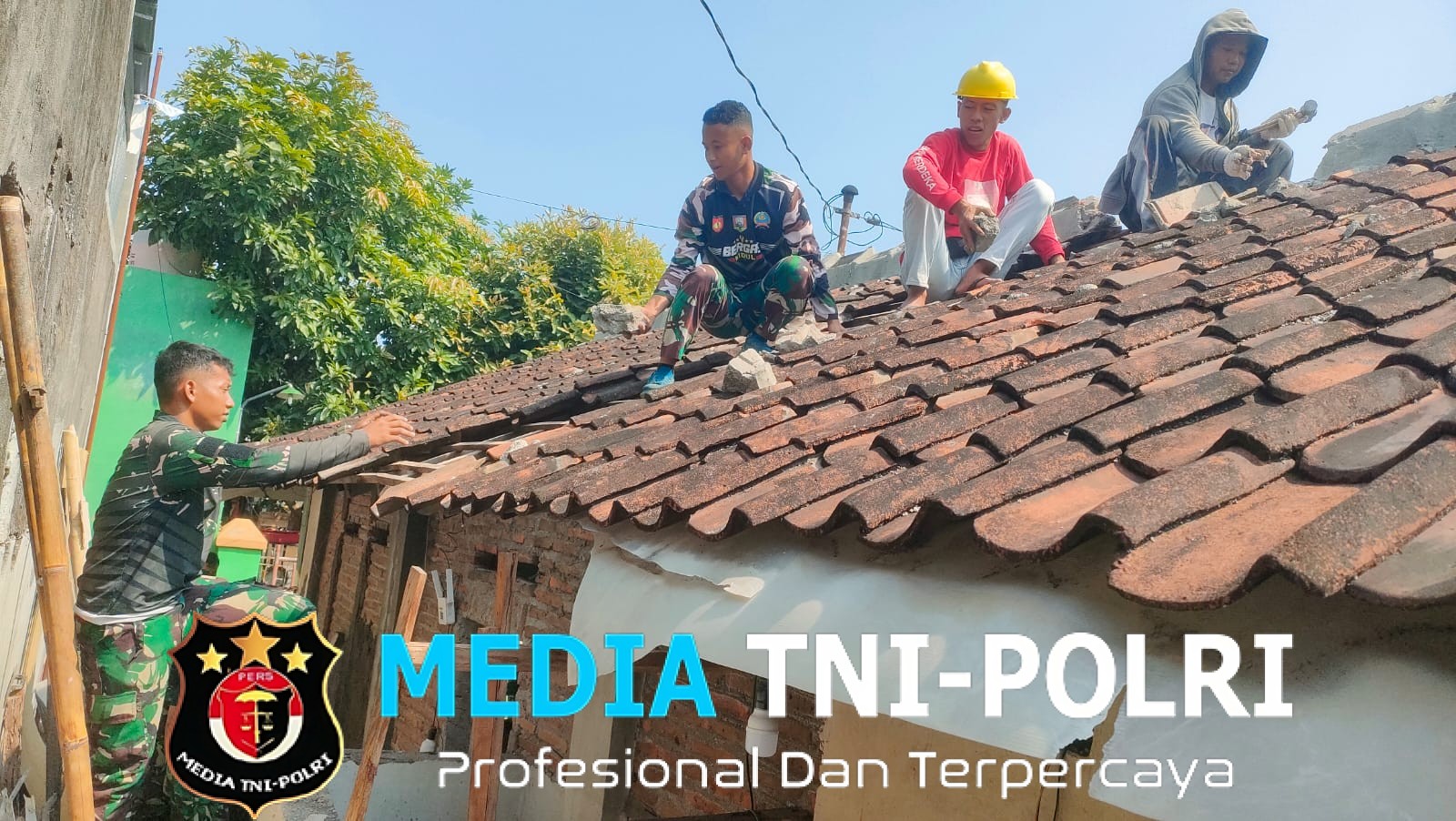 Pengerjaan Sasaran Fisik Renovasi RTLH TMMD Reguler Ke-125 Kodim 0735/Surakarta Terus Dikebut