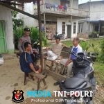 Patroli Dialogis Siang, Polsek Air Besar Pererat Hubungan dengan Warga