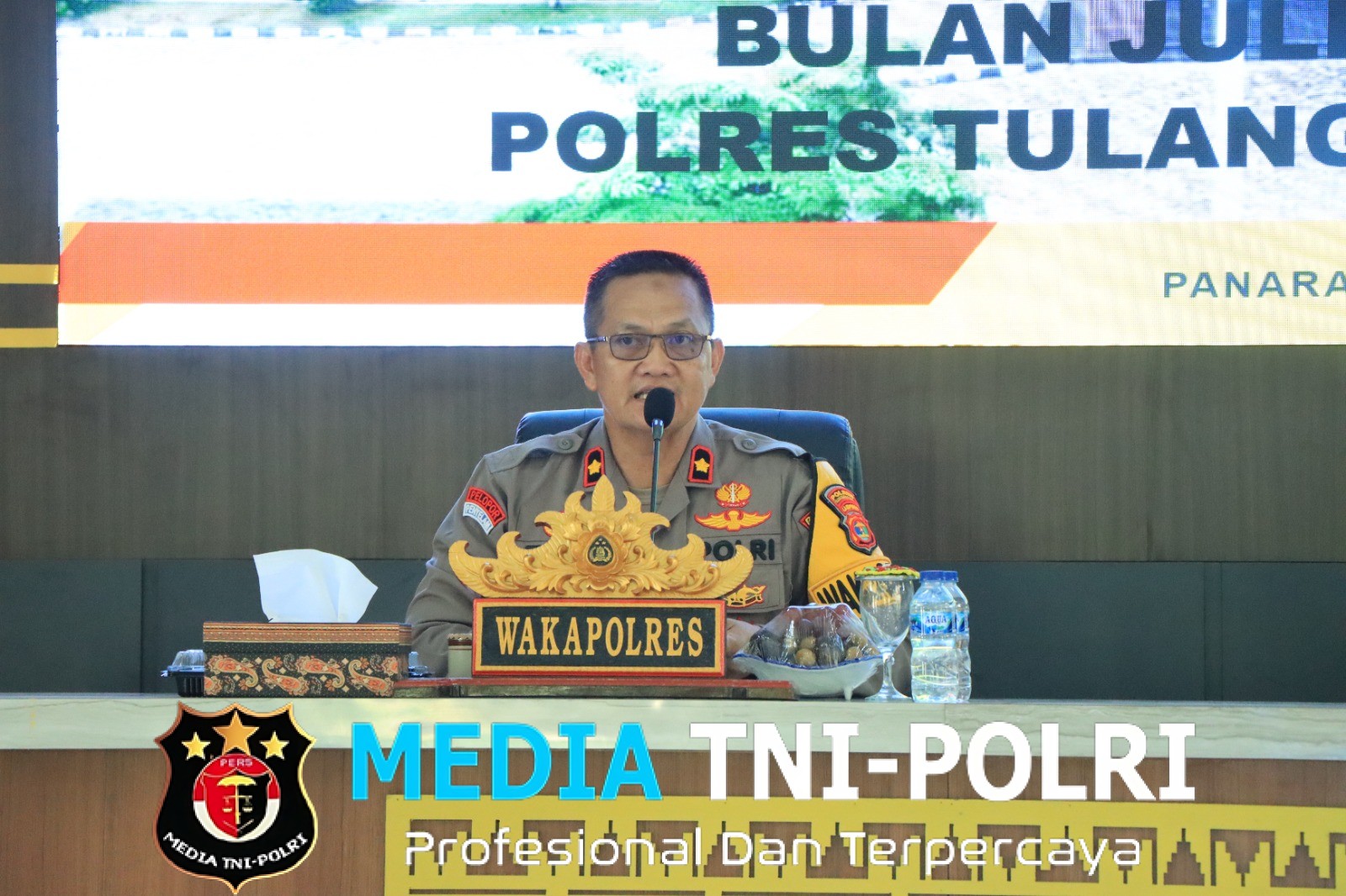 Polres Tulang Bawang Barat Laksanakan Gelar Operasional (GO) dan Pembinaan Bulan Juli 2025