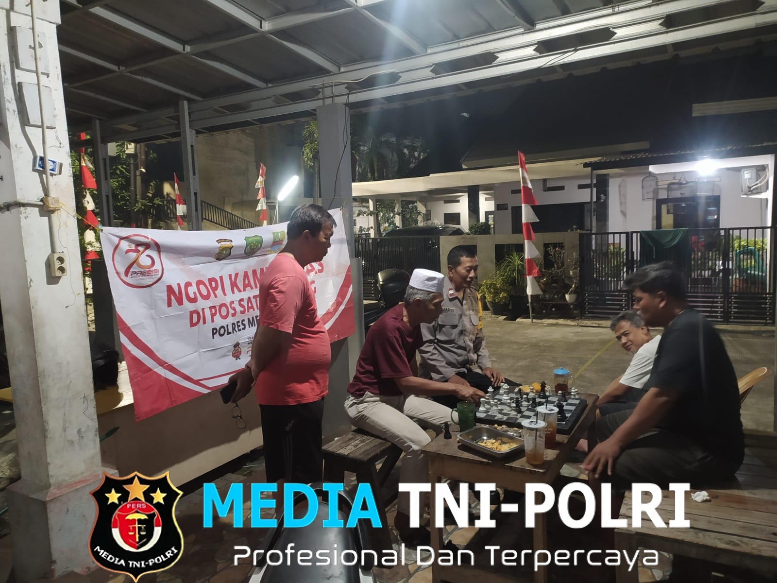 Ngopi Kamtibmas di Jayamukti, Polsek Cikarang Pusat Ajak Warga Perkuat Sinergi Cegah 3C