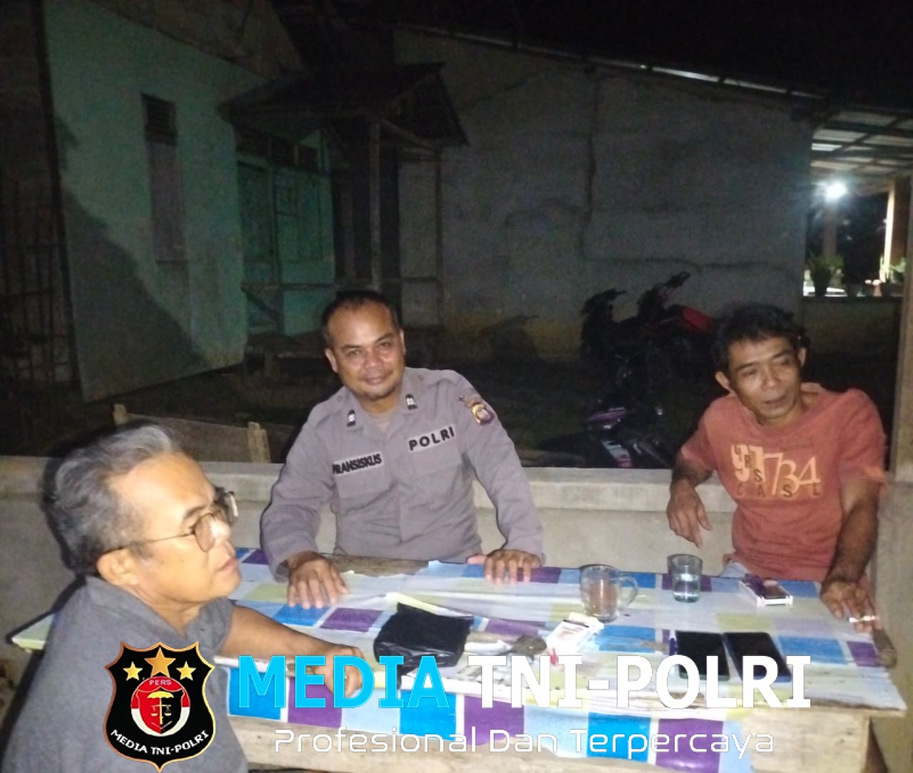 Laksanakan Patroli Malam Polsek Meranti Ciptakan Rasa Aman Dan Nyaman