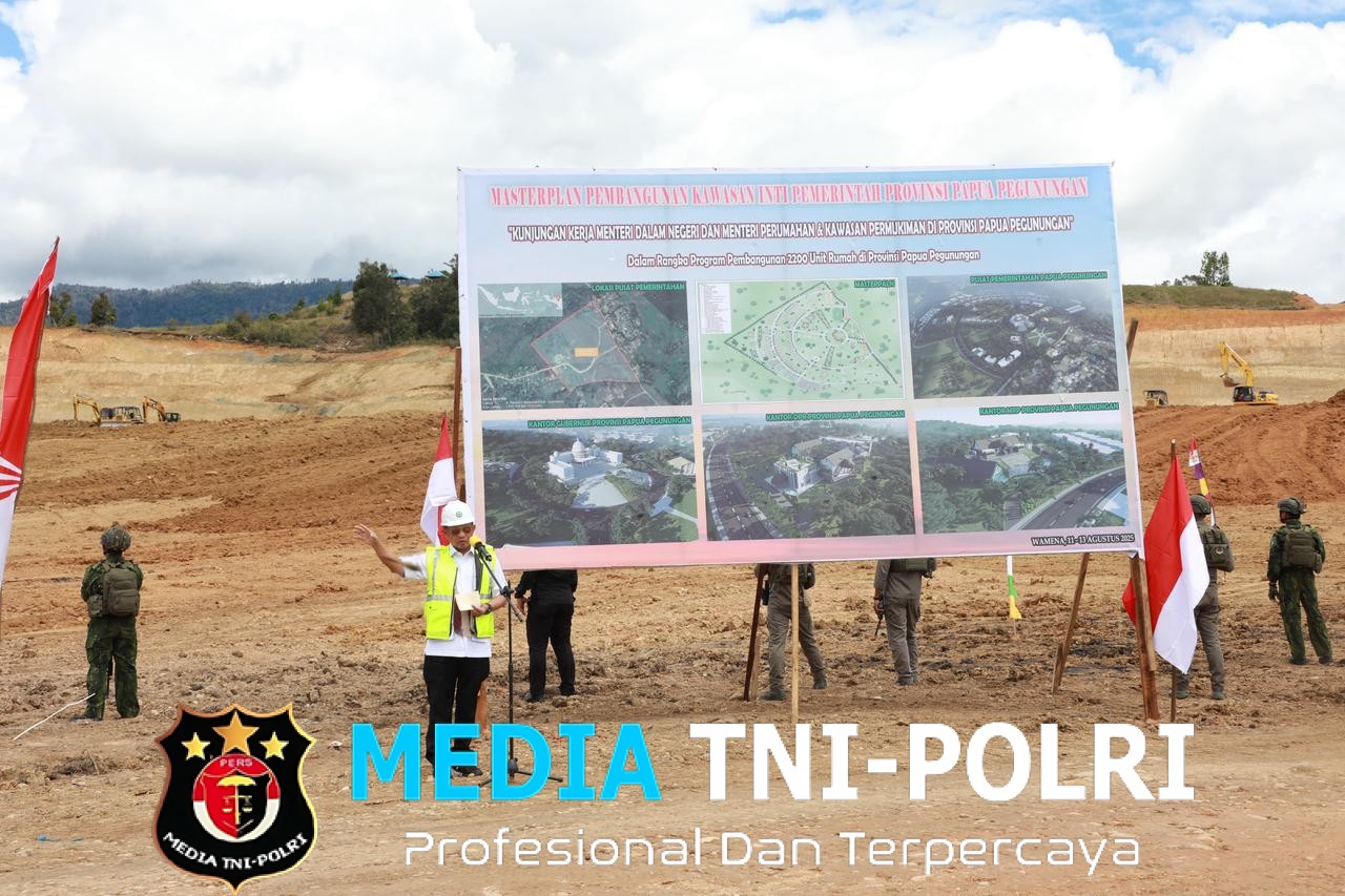 Kunjungi Wamena, Mendagri Pastikan Lokasi Pusat Pemerintahan Provinsi Papua Pegunungan
