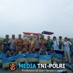 Kapolres Mesuji Hadiri Acara Panen Raya dan Memberikan Apresiasi kepada PEMKAB  di Desa Wonosari