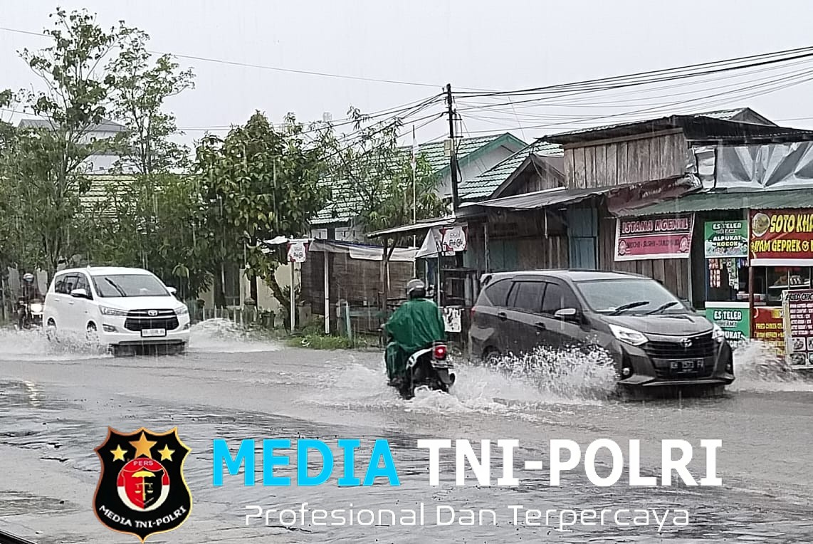 Intensitas Hujan Lebat, Sampit Dikepung Banjir Genangan