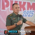 Kasrem 042/Gapu Tanamkan Semangat Bela Negara kepada Mahasiswa Baru Universitas Jambi 2025